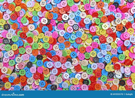 Colorful Buttons Background Stock Illustration - Illustration of ...