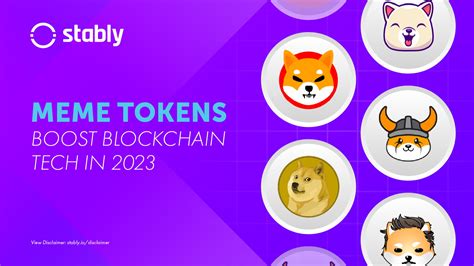 Meme Tokens Boost Blockchain Tech in 2023