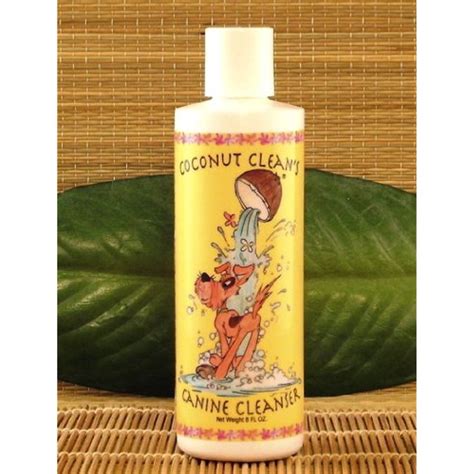 Coconut CLEANʻS® Organic Canine Cleanser - 8oz Dog Shampoo | Organic dog shampoo, Coconut oil ...