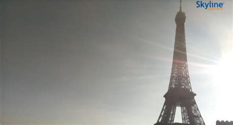 Eiffel Tower Live Streaming Video Web Cam Paris City Centre Paris France