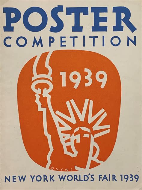 NEW YORK WORLD'S FAIR 1939: POSTER COMPETITION BROCHURE (NEW YORK WORLD ...