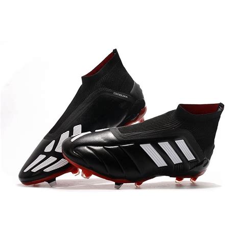 adidas Predator Mania 19+FG ADV Core Black White Red