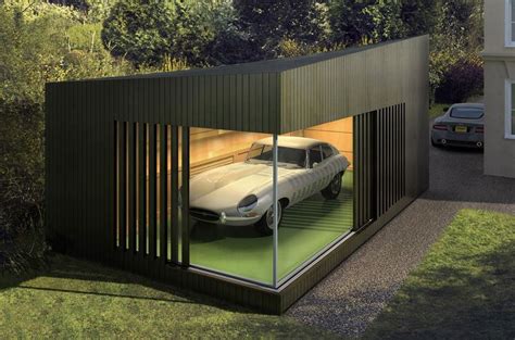 The Most Superior Design of modern prefab garage | Garage door design, Modern prefab, Modern cabana