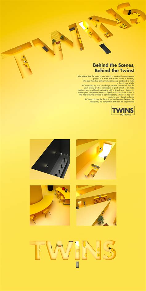 Behind the Scenes, Behind the Twins! on Behance