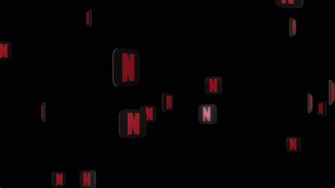 Netflix 3D Logo Looped Animation on Transparent Background, Wow Your ...