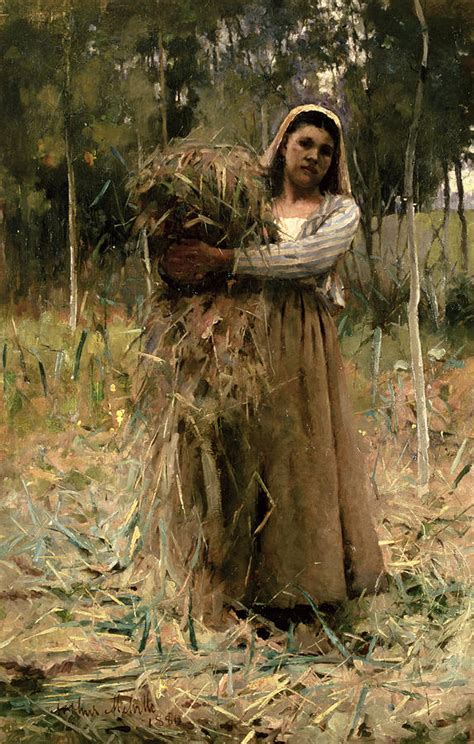 The Peasant Girl Painting by Arthur Melville