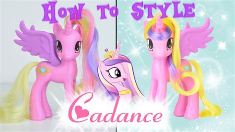 MLP Princess Cadance Hair Styling Tutorial How to Style My Little Pony Hairstyle | MLP Fever ...