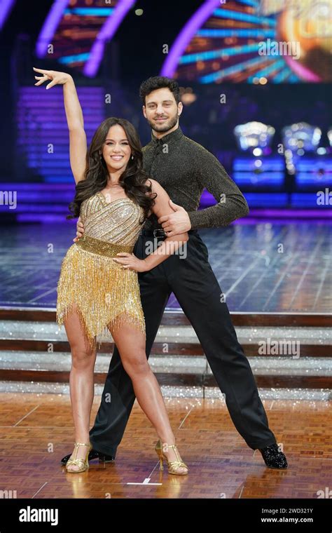 Ellie Leach and Vito Coppola during a photocall for the Strictly Come ...