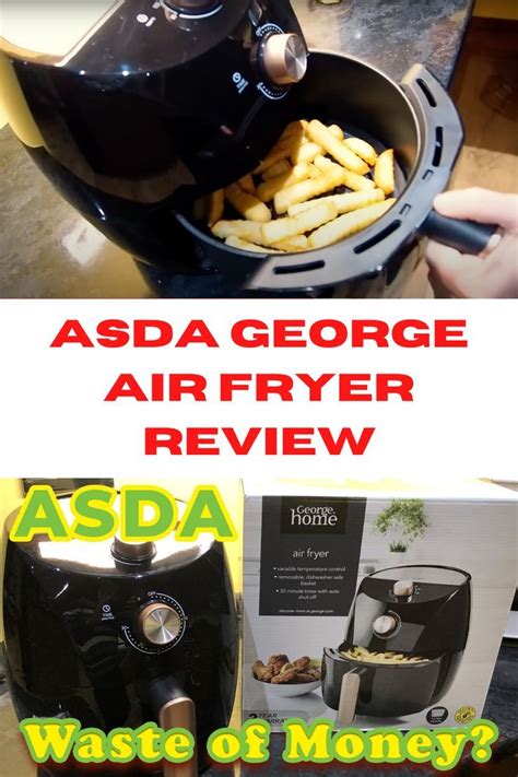 Asda George Air Fryer 3.2L Unbox Review and First Cook | Food reviews, Cooking, Air fryer review