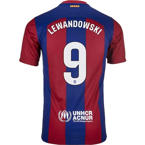 Robert Lewandowski Barcelona 23/24 Home Jersey by Nike