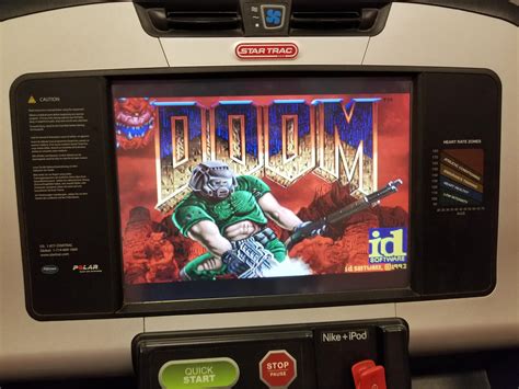 The Treadmill at my school runs Doom! : r/itrunsdoom