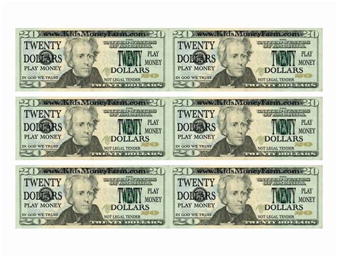 Print Fake Money Front And Back