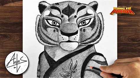 How To Draw Tigress From Kung Fu Panda Kung Fu Panda Step By Step | Porn Sex Picture