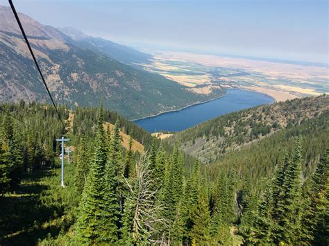 Wallowa Lake from tram - The RV Atlas