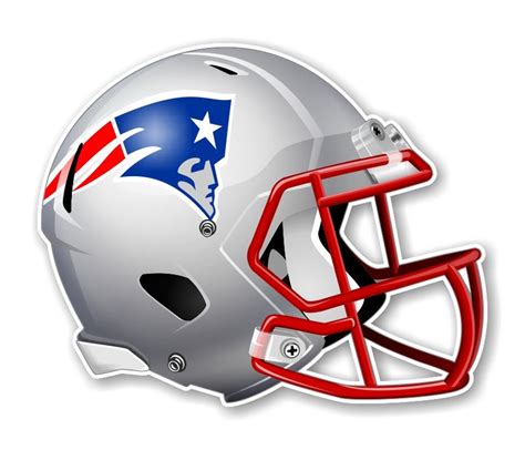 New England Patriots Football Helmet Decal | Etsy