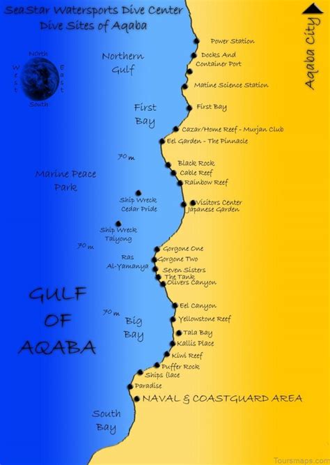 Aqaba Travel Guide: Map, Activities, Attractions And Hotels - ToursMaps ...