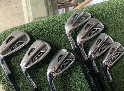 Titleist New Men's Left Hand AP2 712 Forged Iron Set Senior Flex ...