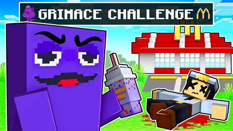 We tried McDonald's Grimace Shake in Minecraft! - YouTube