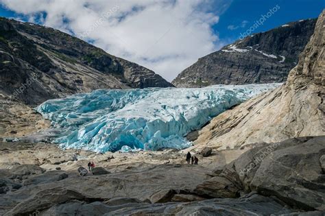 Hiking path to Nigardsbreen Glacier, Norway - Stock Photo , #sponsored ...