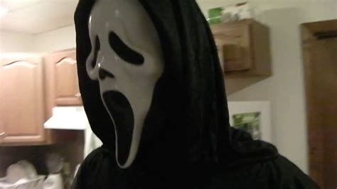 Scream Costume Life-sized Sparkle Robe Mask - YouTube