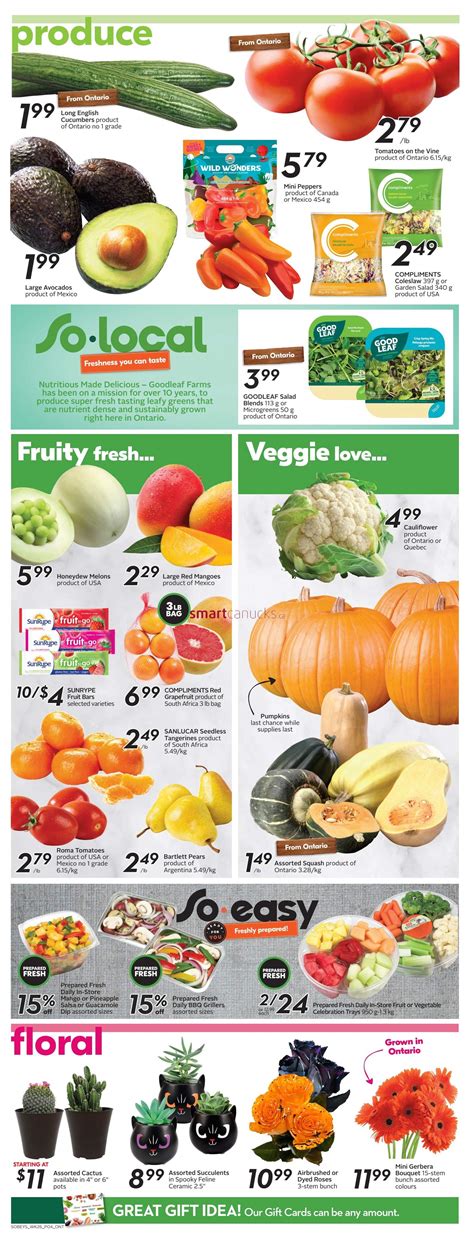 Sobeys (ON) Flyer October 26 to November 1