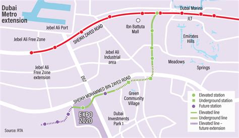 In Pictures: RTA issues update on Dubai Metro Route 2020 | Middle East ...