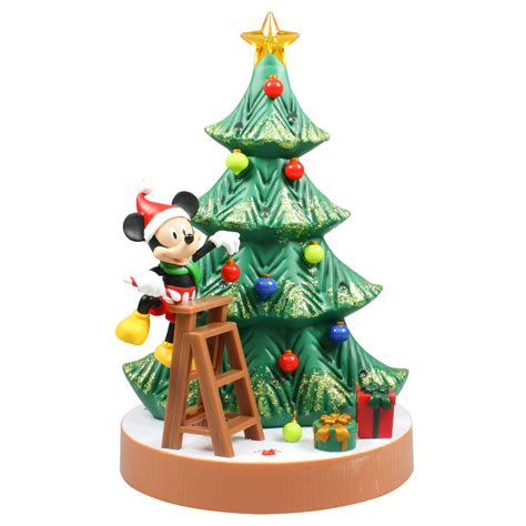 Disney 10.5" Musical Animation Decorating Tree - Mickey Christmas Décor