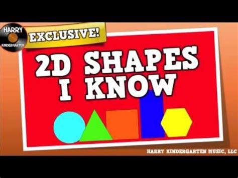 WWW.HARRYKINDERGARTENMUSIC.COM Song: 2D Shapes I Know Educational ...