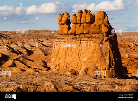 Rock formations in Goblin Valley State Park, San Rafael Swell, UT Stock Photo - Alamy