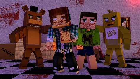 Minecraft: FIVE NIGHTS AT FREDDY'S - Aventuras Com Mods #23 - YouTube