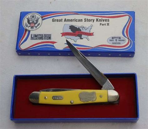 Boker Tree Brand Knives Great American Story Knives Part II Limited ...