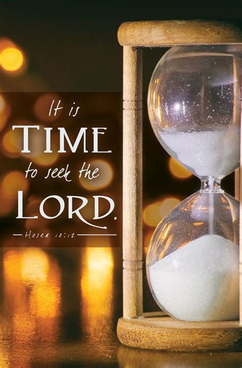 Church Bulletin 11" - New Year - Time to Seek the Lord (Pack of 100) | Seek the lord, The 100