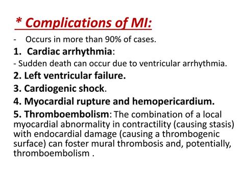 PPT - Myocardial Infarction PowerPoint Presentation, free download - ID:5309192