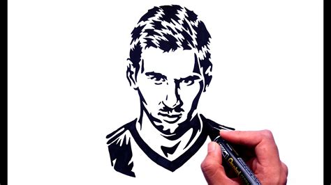 Messi Stencil Art: A Celebration of the Magical Maestro