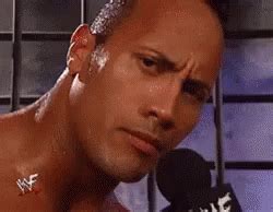 The Rock Doubt GIF - TheRock Doubt RaisedEyebrows - Discover & Share GIFs