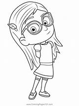 Amaya PJ Masks Coloring Page For Kids  Free Printable sketch template