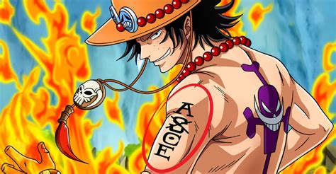 What Does Ace's Tattoo "ASCE" Mean From One Piece (Explained)