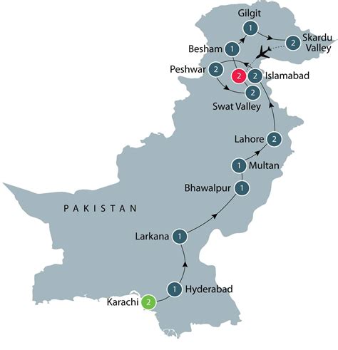 Skardu Map