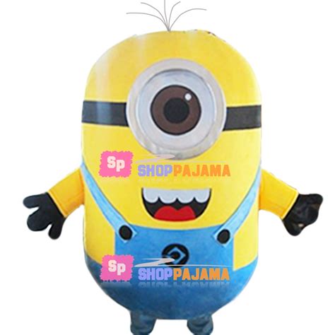 Fashion One-eyed Minion Cartoon Mascot Costume