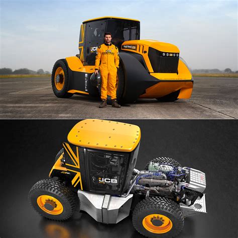 Tuned JCB Fastrac Two Hits 153.771 MPH, Becomes World's Fastest Tractor - TechEBlog