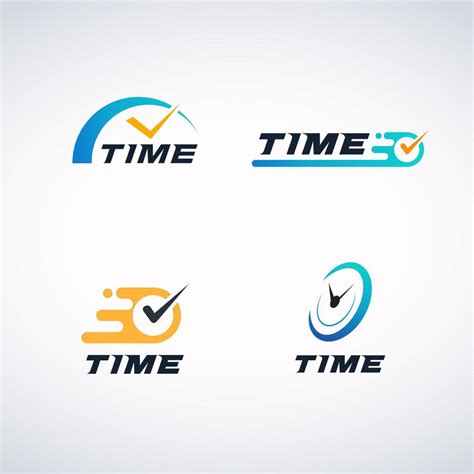 Time Logo 695727 Vector Art at Vecteezy