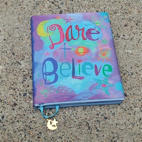 Accents | Small Hard Cover Book Dare To Believe | Poshmark