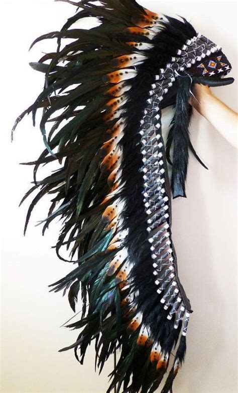 Feather Headdress on Pinterest | Headdress, Feather Crown and ... | Native american headdress ...