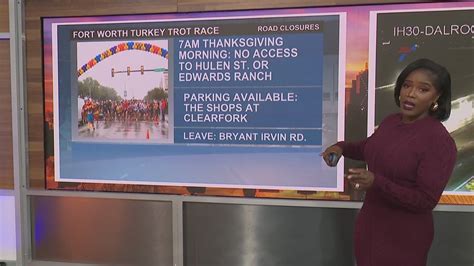 Fort Worth Turkey Trot traffic closures you need to know | wfaa.com