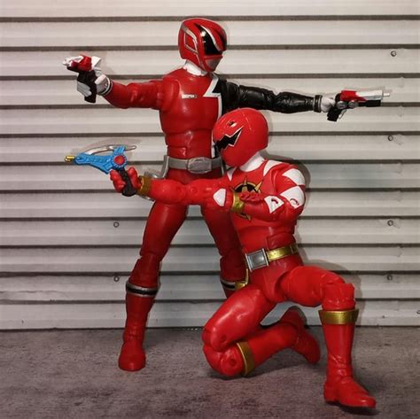 I tried to recreate the Dekaranger Vs Abaranger poster pose as best as i could. : r/supersentai