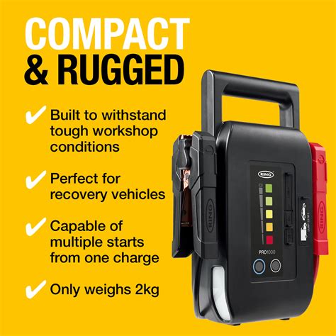 RPPL1000 PROFESSIONAL LITHIUM JUMP STARTER