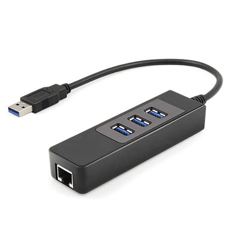 Bộ chia USB ra cổng mạng LAN dùng cho PC Laptop - Hub USB