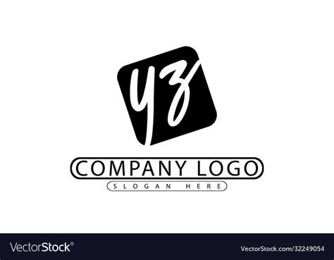 Yz logo Royalty Free Vector Image - VectorStock