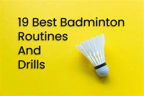 7 Badminton Serving Drills: To Improve your Serve - Strings and Paddles