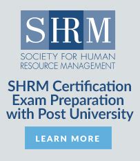 Human Resource Management Certificate Online - Post University